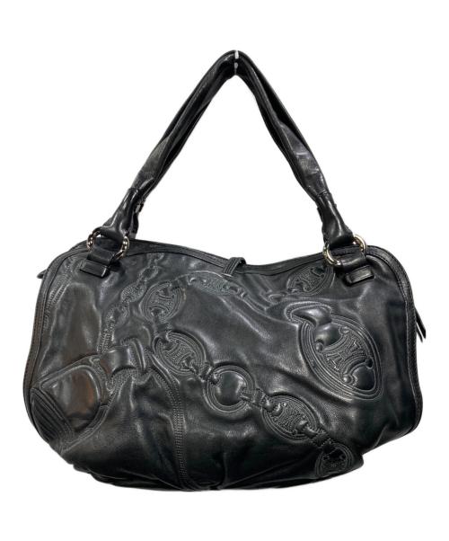 CELINE（セリーヌ）CELINE (セリーヌ) ビタースウィート レザーバッグ ブラックの古着・服飾アイテム
