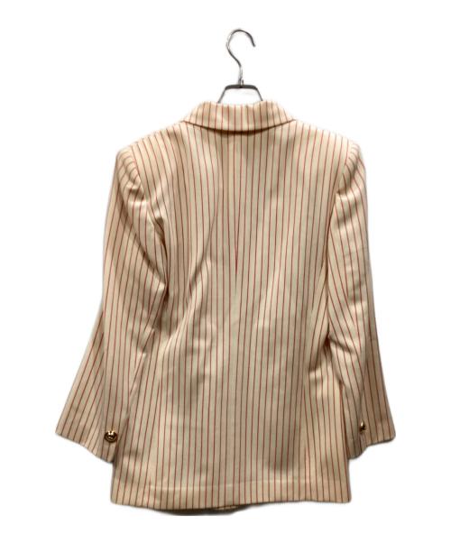 Christian Dior（クリスチャン ディオール）Christian Dior (クリスチャン ディオール) ウールセットアップ アイボリー×ピンク サイズ:11の古着・服飾アイテム