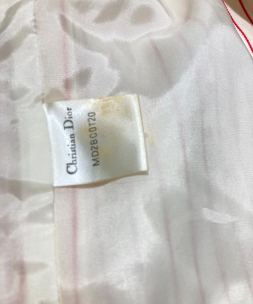 Christian Dior（クリスチャン ディオール）Christian Dior (クリスチャン ディオール) ウールセットアップ アイボリー×ピンク サイズ:11の古着・服飾アイテム