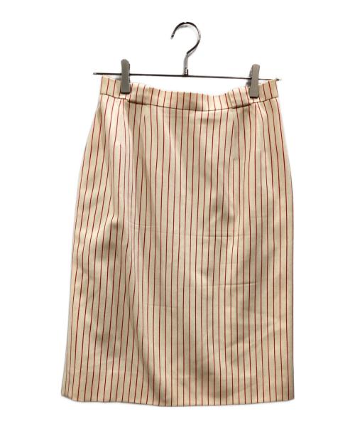 Christian Dior（クリスチャン ディオール）Christian Dior (クリスチャン ディオール) ウールセットアップ アイボリー×ピンク サイズ:11の古着・服飾アイテム