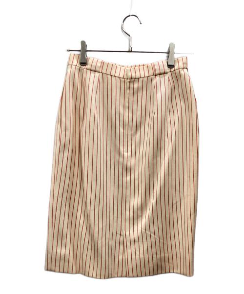 Christian Dior（クリスチャン ディオール）Christian Dior (クリスチャン ディオール) ウールセットアップ アイボリー×ピンク サイズ:11の古着・服飾アイテム