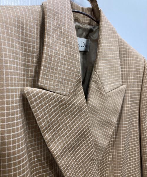 Christian Dior（クリスチャン ディオール）Christian Dior (クリスチャン ディオール) ウールセットアップ ベージュ サイズ:11の古着・服飾アイテム