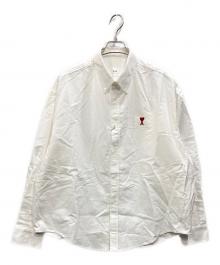 AMI Alexandre Mattiussi（アミアレクサンドルマテュッシ）の古着「BOXY FIT SHIRT」｜ホワイト