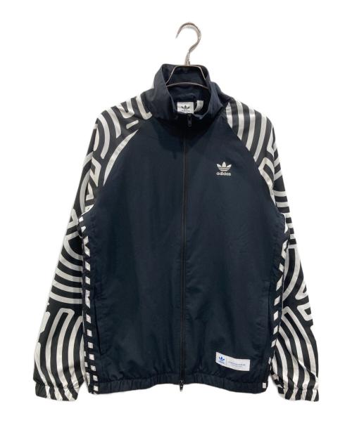 adidas Originals（アディダスオリジナル）adidas Originals (アディダスオリジナル) Hiroko Takahashi (ヒロコ タカハシ) トラックジャケット ブラック サイズ:SIZE Lの古着・服飾アイテム