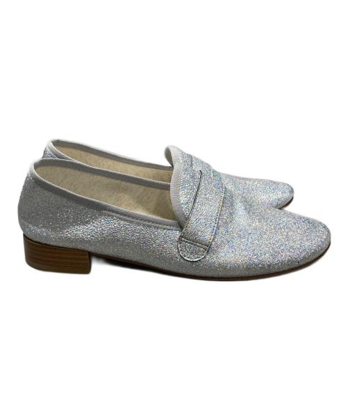 repetto（レペット）Repetto (レペット) Michaelグリッターローファー シルバー サイズ:SIZE 41の古着・服飾アイテム