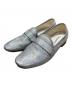 Repetto（レペット）の古着「Michaelグリッターローファー」｜シルバー