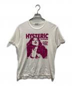 Hysteric Glamourヒステリックグラマー）の古着「ガールTシャツ」｜ホワイト