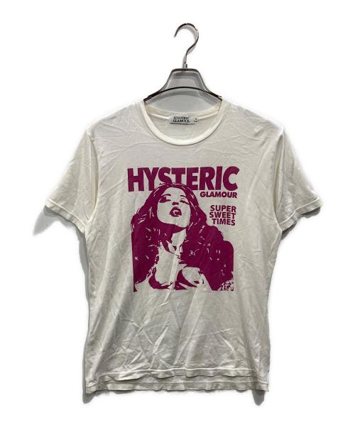 Hysteric Glamour（ヒステリックグラマー）Hysteric Glamour (ヒステリックグラマー) ガールTシャツ ホワイト サイズ:Mの古着・服飾アイテム
