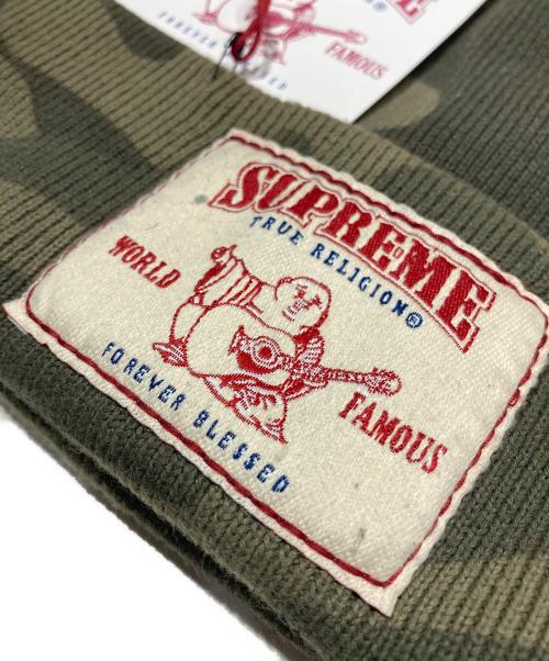 SUPREME（シュプリーム）Supreme (シュプリーム) TRUE RELIGION (トゥルー レリジョン) ニット帽 オリーブ サイズ:-の古着・服飾アイテム