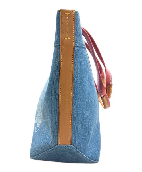 COACH（コーチ）COACH (コーチ) デニムトートバッグ ブルーの古着・服飾アイテム