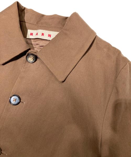 MARNI（マルニ）MARNI (マルニ) コットンジャケット ブラウン サイズ:40の古着・服飾アイテム