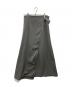 foufou（フーフー ザドレス）の古着「high waist wrap skirt」｜グレー