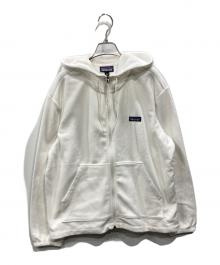 Patagonia（パタゴニア）の古着「マイクロ D・フリース・フーディ」｜ホワイト