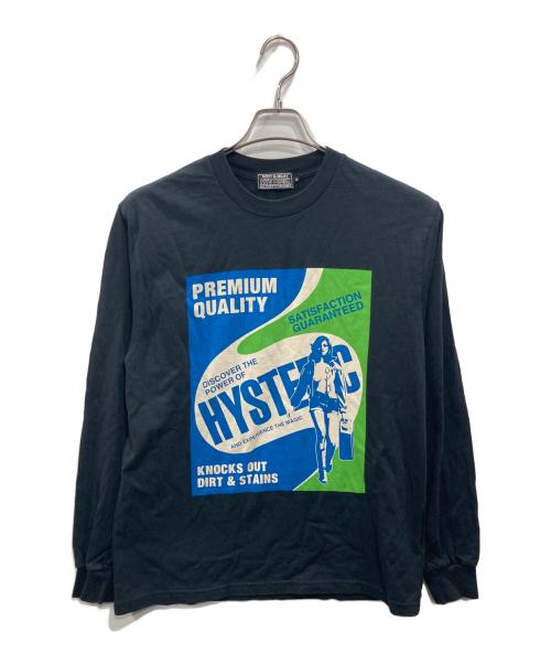 Hysteric Glamour（ヒステリックグラマー）Hysteric Glamour (ヒステリックグラマー) HYSTERIC DETERGENT Tシャツ ブラック サイズ:Mの古着・服飾アイテム