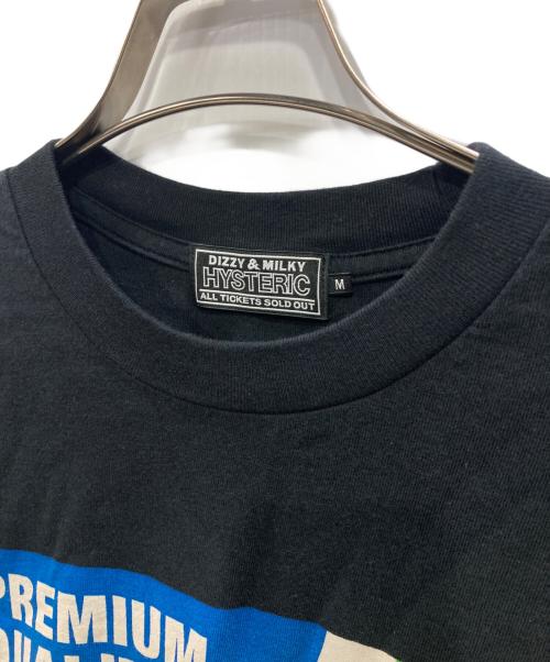 Hysteric Glamour（ヒステリックグラマー）Hysteric Glamour (ヒステリックグラマー) HYSTERIC DETERGENT Tシャツ ブラック サイズ:Mの古着・服飾アイテム
