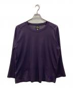 Needlesニードルズ）の古着「シアークルーネックカットソー」｜パープル