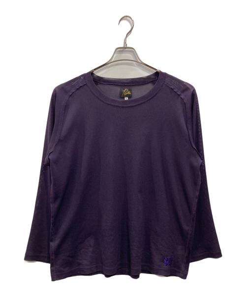 Needles（ニードルズ）Needles (ニードルズ) シアークルーネックカットソー パープル サイズ:Mの古着・服飾アイテム