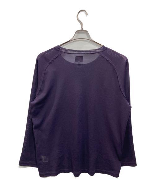 Needles（ニードルズ）Needles (ニードルズ) シアークルーネックカットソー パープル サイズ:Mの古着・服飾アイテム