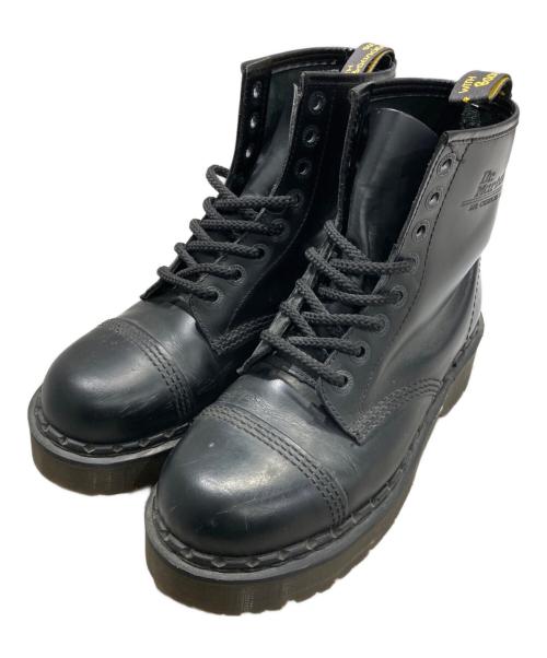 Dr.Martens（ドクターマーチン）Dr.Martens (ドクターマーチン) レースアップブーツ ブラック サイズ:UK 7の古着・服飾アイテム