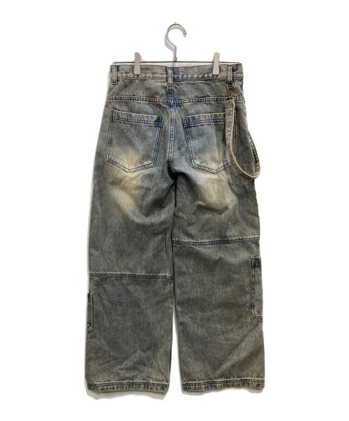 X-GIRL（エックスガール）X-GIRL (エックスガール) WORK DENIM PANTS ブルー サイズ:Sの古着・服飾アイテム