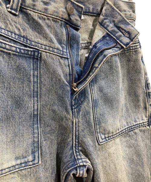 X-GIRL（エックスガール）X-GIRL (エックスガール) WORK DENIM PANTS ブルー サイズ:Sの古着・服飾アイテム