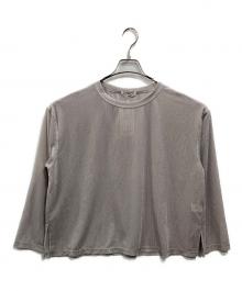 BEAUTY&YOUTH（ビューティーアンドユース）の古着「ベロアカットソー」｜グレー
