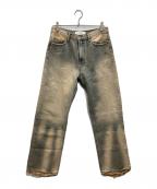 s/e/oエスイーオー）の古着「デニムパンツ」｜ブルー