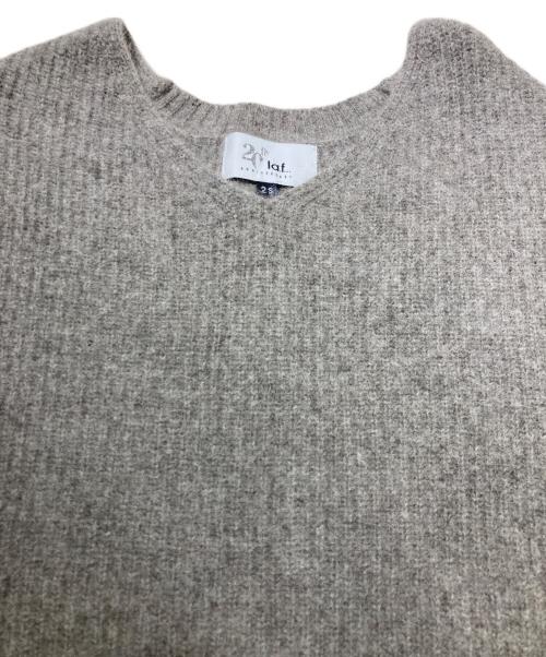 la.f（ラ・エフ）la.f (ラ・エフ) Fox Plating Knit グレー サイズ:XSの古着・服飾アイテム