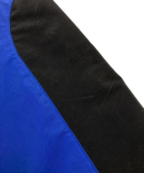 MEGMIURA（メグミウラ）MEGMIURA (メグミウラ) THREE LAYER VEST PONCHO ブルー サイズ:38の古着・服飾アイテム