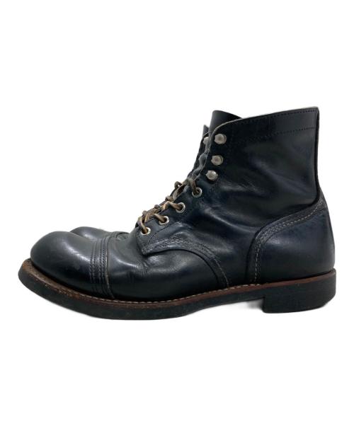 RED WING（レッドウィング）RED WING (レッドウィング) Iron Ranger ブラック サイズ:25.5cmの古着・服飾アイテム