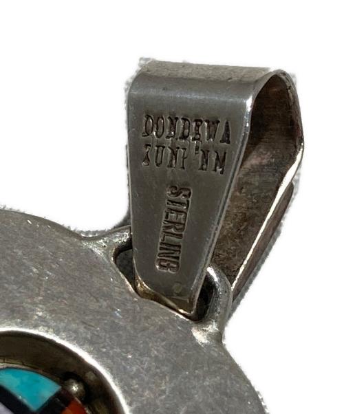 INDIAN JEWERY（インディアン ジュエリー）INDIAN JEWERY (インディアン ジュエリー) サンフェイスペンダントトップ スカイブルー サイズ:-の古着・服飾アイテム