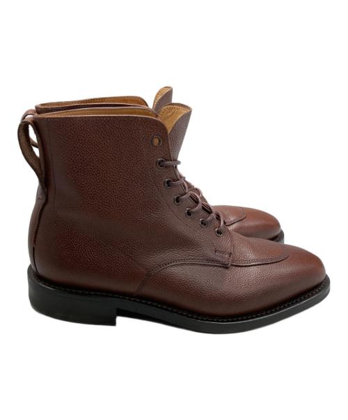 SANDERS（サンダース）SANDERS (サンダース) Uチップブーツ ブラウン サイズ:SIZE UK8の古着・服飾アイテム