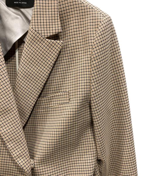 UNITED TOKYO（ユナイテッドトーキョー）UNITED TOKYO (ユナイテッドトーキョー) アシメフロントジャケット ベージュ サイズ:Sの古着・服飾アイテム