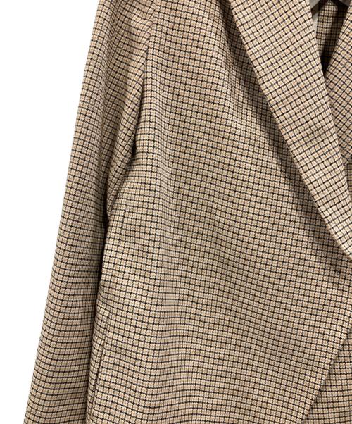 UNITED TOKYO（ユナイテッドトーキョー）UNITED TOKYO (ユナイテッドトーキョー) アシメフロントジャケット ベージュ サイズ:Sの古着・服飾アイテム