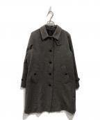 MARGARET HOWELLマーガレットハウエル）の古着「SOFT WOOL COAT」｜グレー