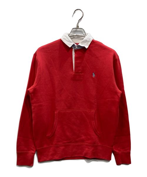 POLO RALPH LAUREN（ポロ・ラルフローレン）POLO RALPH LAUREN (ポロ・ラルフローレン) ラガーシャツ レッド サイズ:Ｓの古着・服飾アイテム