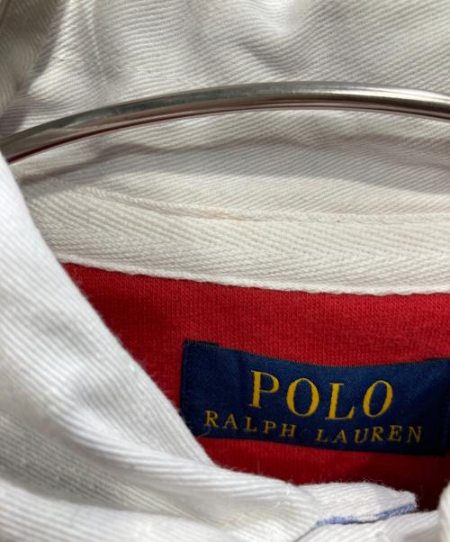 POLO RALPH LAUREN（ポロ・ラルフローレン）POLO RALPH LAUREN (ポロ・ラルフローレン) ラガーシャツ レッド サイズ:Ｓの古着・服飾アイテム