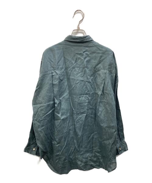 Spick and Span（スピック＆スパン）Spick and Span (スピック＆スパン) リネンビッグシャツ グリーン サイズ:表記なしの古着・服飾アイテム