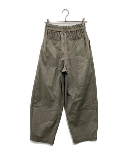 BABYLONE（バビロン）BABYLONE (バビロン) コットンナイロンタックパンツ カーキ サイズ:Fの古着・服飾アイテム
