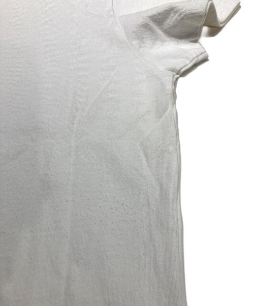 stussy（ステューシー）stussy (ステューシー) Front Logo Ringer Tee ホワイト サイズ:Sの古着・服飾アイテム