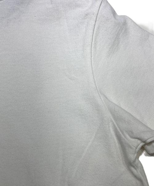 stussy（ステューシー）stussy (ステューシー) Front Logo Ringer Tee ホワイト サイズ:Sの古着・服飾アイテム