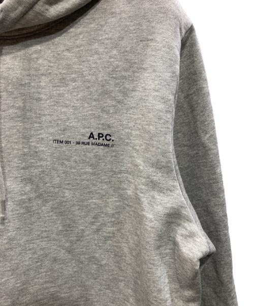 A.P.C.（アーペーセー）A.P.C. (アーペーセー) ITEM 001 - 39 RUE MADAME グレー サイズ:Mの古着・服飾アイテム
