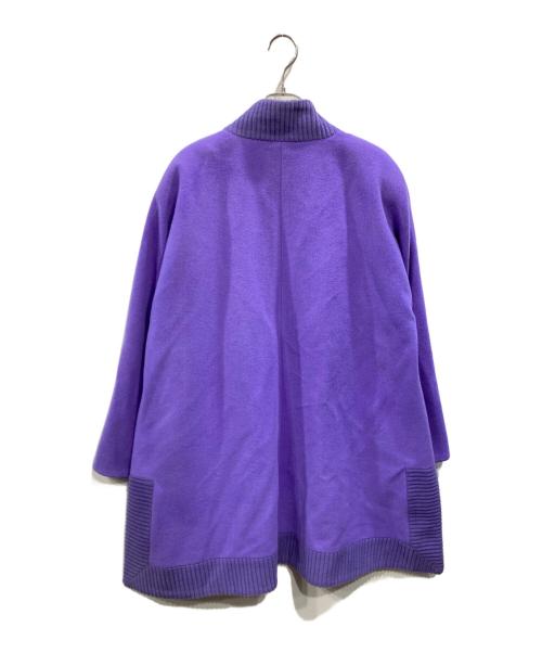 Christian Dior（クリスチャン ディオール）Christian Dior (クリスチャン ディオール) ウールコート パープル サイズ:9の古着・服飾アイテム