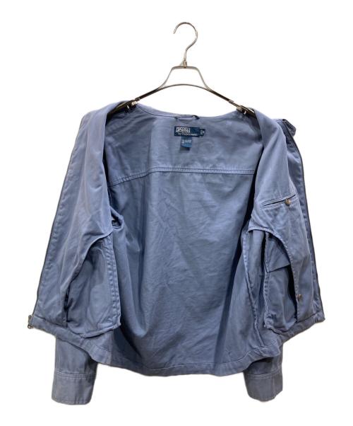 POLO RALPH LAUREN（ポロ・ラルフローレン）POLO RALPH LAUREN (ポロ・ラルフローレン) スイングトップ ブルー サイズ:SIZE Mの古着・服飾アイテム