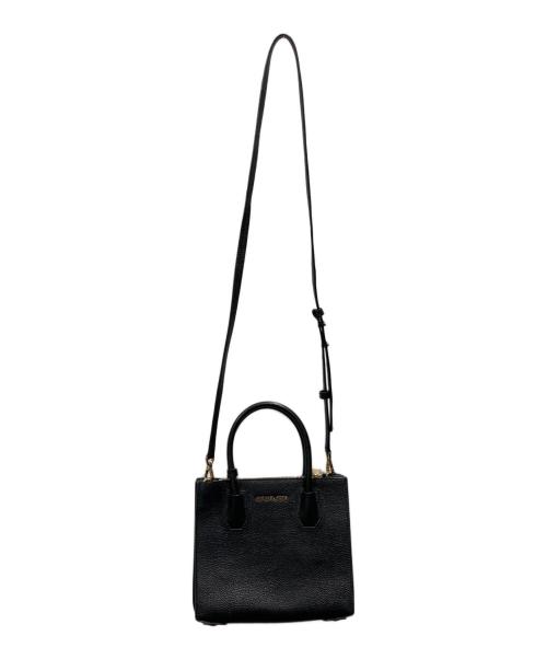 MICHAEL KORS（マイケル・コース）MICHAEL KORS (マイケル・コース) 2WAYショルダーバッグ ブラックの古着・服飾アイテム