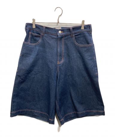 中古・古着通販】deaile (ディアイル) デニムハーフパンツ インディゴ