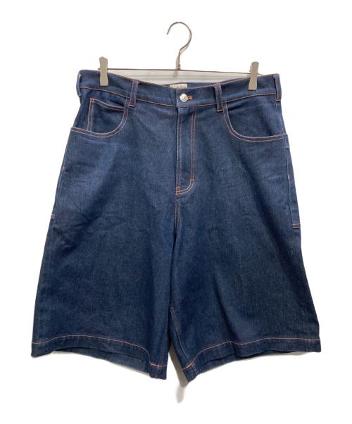 Deaile（ディアイル）deaile (ディアイル) デニムハーフパンツ インディゴ サイズ:SIZE Lの古着・服飾アイテム