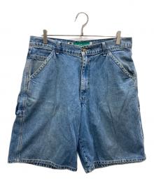 LEVI'S（リーバイス）の古着「シルバータブデニムハーフパンツ」｜ブルー