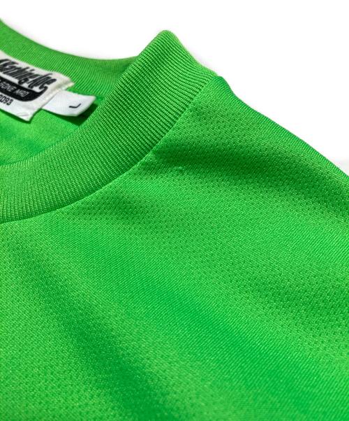 A BATHING APE（ア ベイシング エイプ）A BATHING APE (ア ベイシング エイプ) シャークプリントTシャツ グリーン サイズ:Lの古着・服飾アイテム