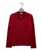 Salvatore Ferragamoサルヴァトーレ フェラガモ）の古着「ガンチーニウールニット」｜レッド